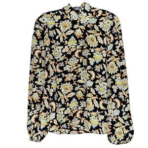 Ann Taylor‎ Factory floral skirt and blouse set XS